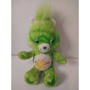 Oopsy CARE BEAR - 2007 by JAKKS,  Green Shooting Star Hearts